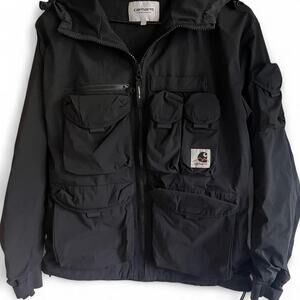 Carhartt WIP Hayes Jacket Black XS – Utility Tech Workwear Shell